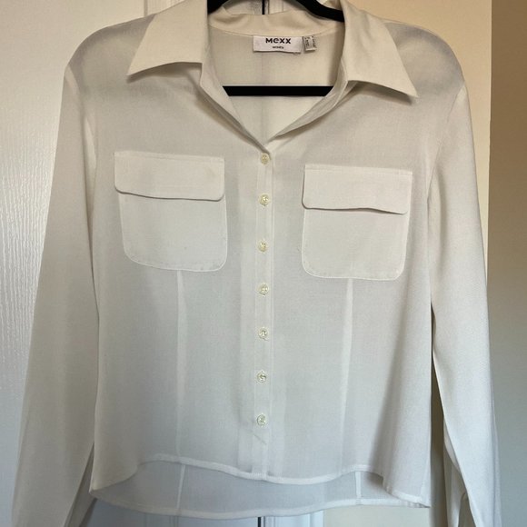 Mexx Cream Blouse - Picture 2 of 5